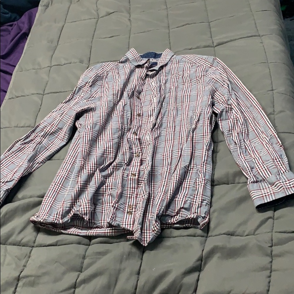 Button up male shirt